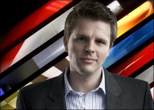 Jake Humphrey (pic credit BBC Sport)