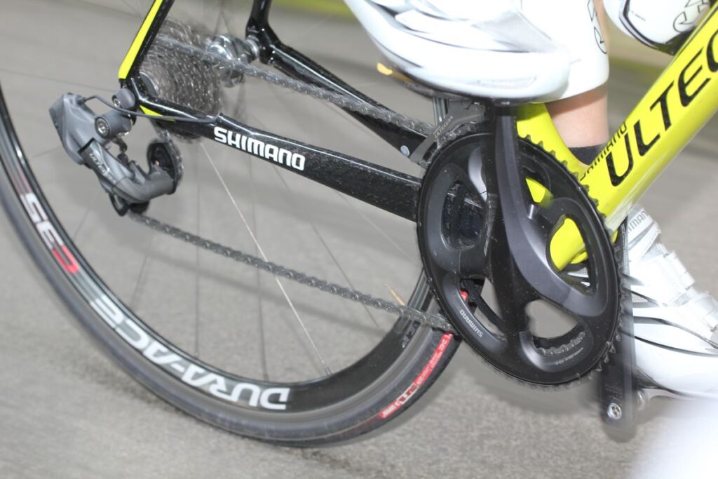 Ultegra Di2 test ride transmission in action.jpg