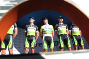 GreenEdge being presented (Photo &ndash; Santos Tour Down Under:Regallo)