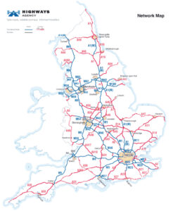 Highways Agency Network Map