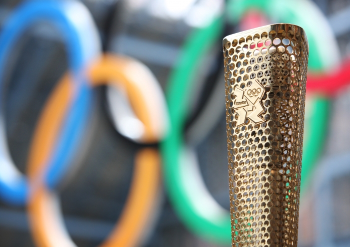 London 2012 Olympic Torch (picture credit – LOCOG)