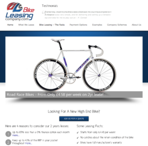 bikeleasingcompany.com new website