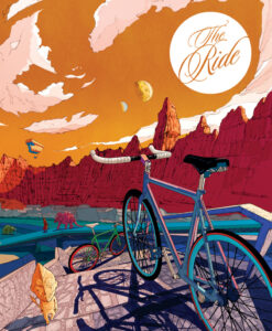 The Ride Journal Issue 6 cover illustration by Ilovedust