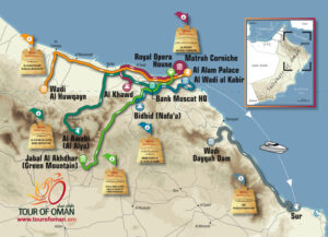 Tour of Oman 2012 parcours