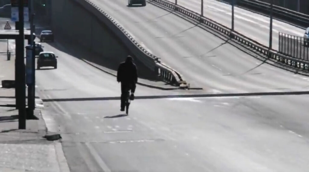 Great Divide ride video still (source Barnet Cycling Campaign)