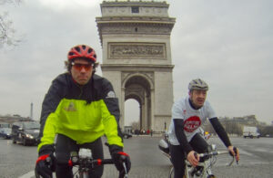 John Bishop and Chris Boardman (picture credit – Sport Relief)