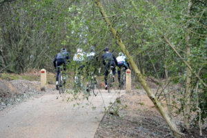 New Devils Punchbowl bike path on Southern Spring Sportive April 2012