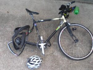 Sean Conway bike (picture – Sean Conway, Facebook)