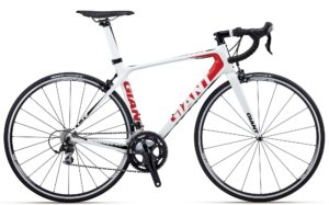 Giant TCR Advanced 3 - full bike on white