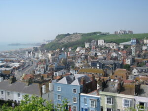 View of Hastings from East Hill