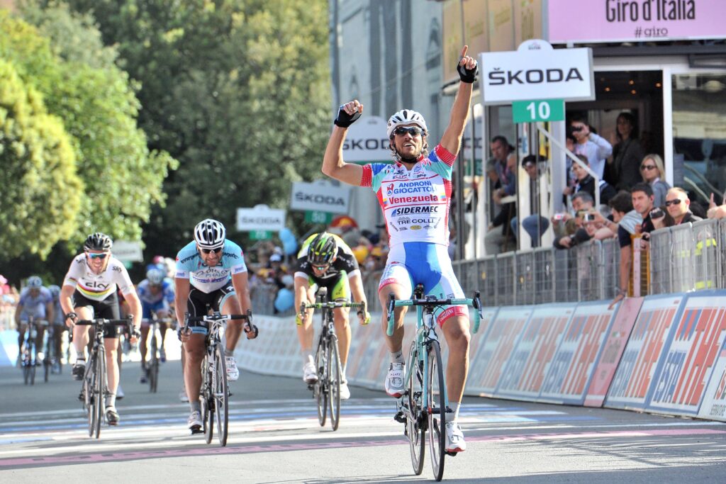Giro 2012 S11 Roberto Ferrari wins (Daniele Badolato – LaPresse – RCS Sport)