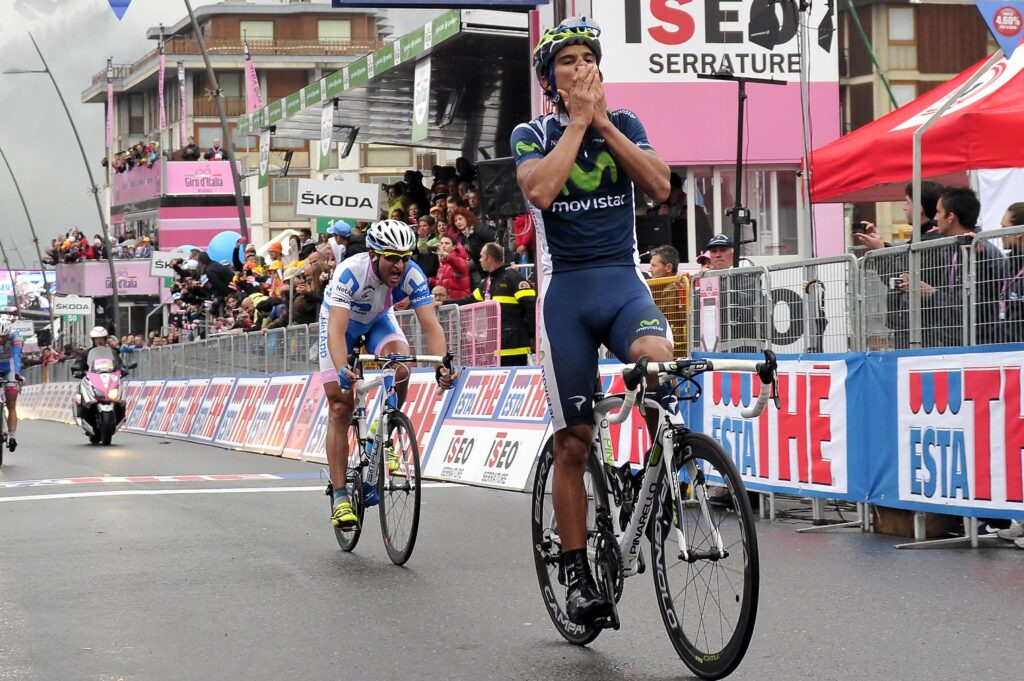 Giro 2012 S14 Andrey Amador wins in Cervinia (Gian Mattia D’Alberto – LaPresse – RCS Sport)