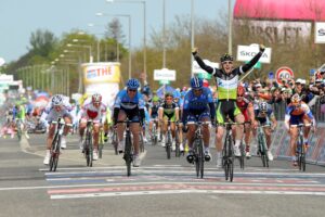 Giro 2012 S3 Matt Goss wins (picture Daniele Badolato – LaPresse – RCS Sport)