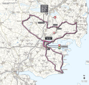 Giro 2012 Stage 3 map