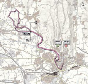 Giro 2012 Stage 4 map