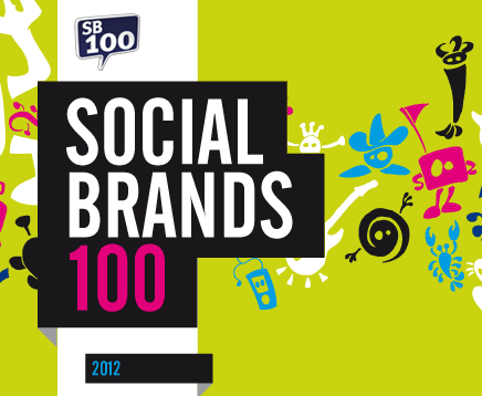 Social Brands 100 logo 2012