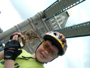 Edward Dyster at Tower Bridge