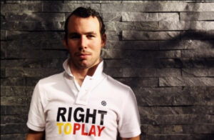 Mark Cavendish Right To Play (picture credit- Bryn Lennon:Getty)