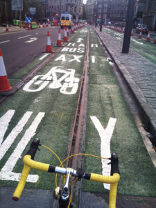 Princes Street cycle lane picture credit – Magnificent Octopus Flickr_Creative Commons