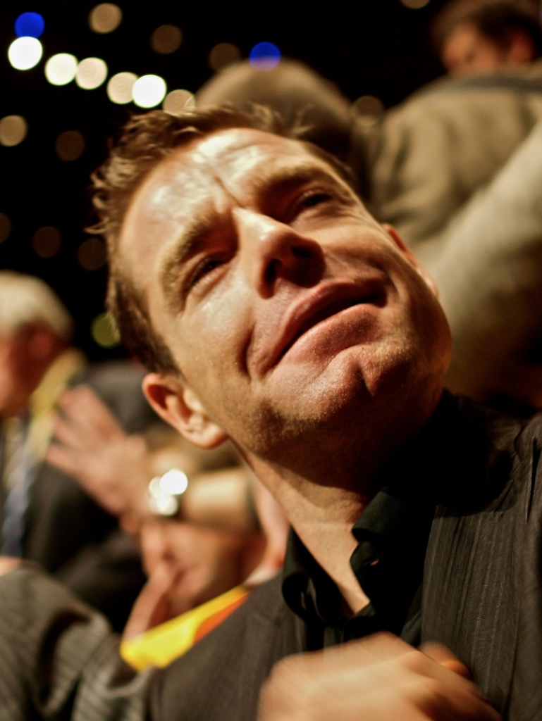 Cadel Evans at the 2011 Tour de France Presentation © Simon MacMichael