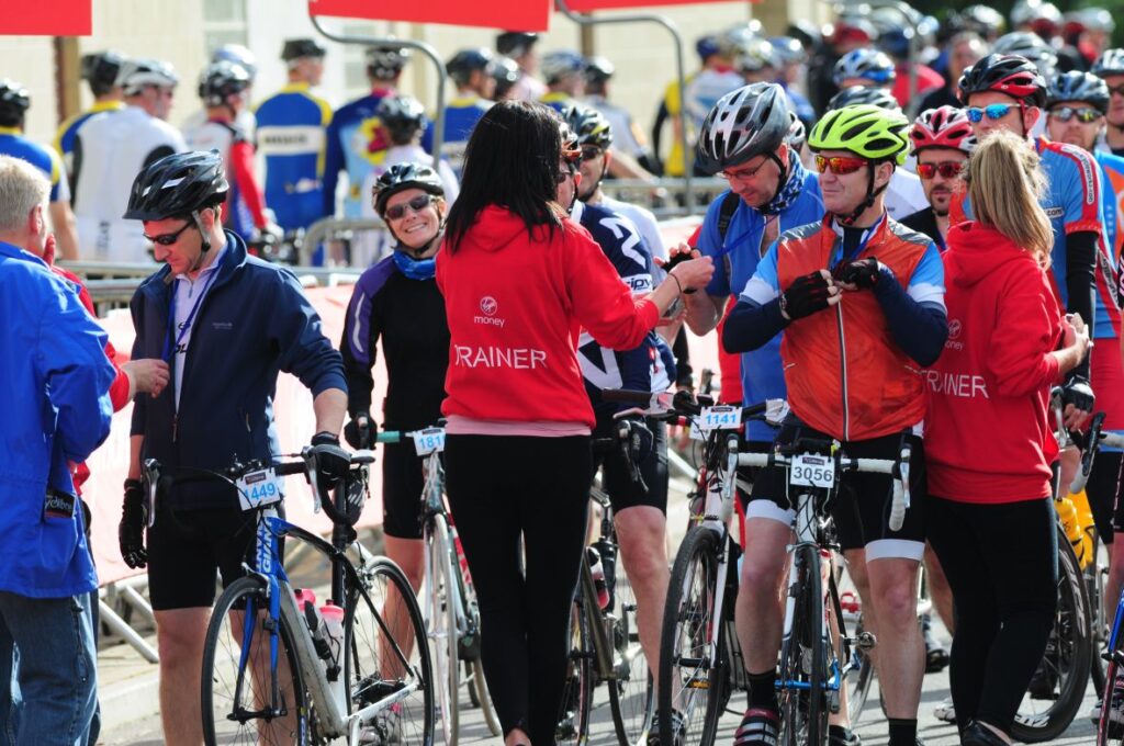 Cyclone Challenge riders receive medals