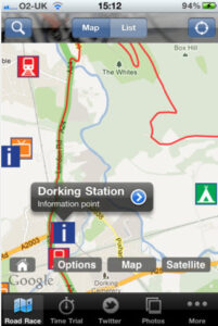 Surrey Cycling app 1