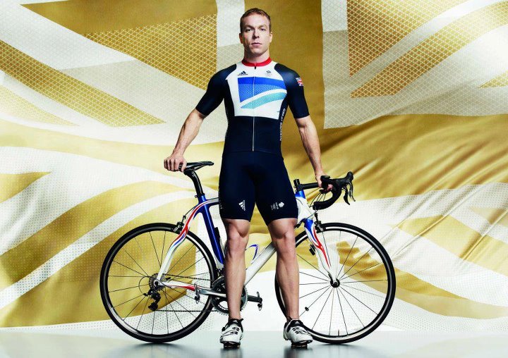 Team GB 2012 kit Sir Chris Hoy