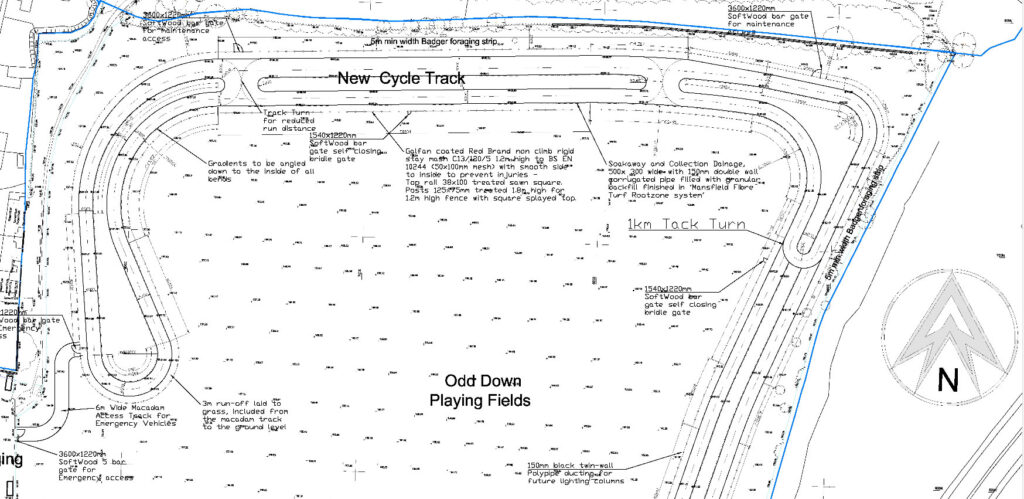 Odd Down cycle track