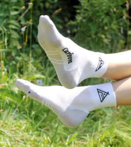 Prendas Ciclismo High Summer Dryarn-Resistex Carbon Socks