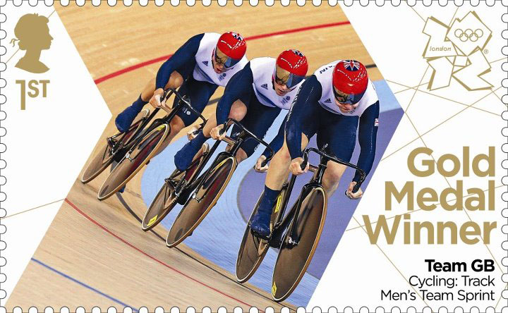 Royal Mail Team GB Men’s Team Pursuit stamp