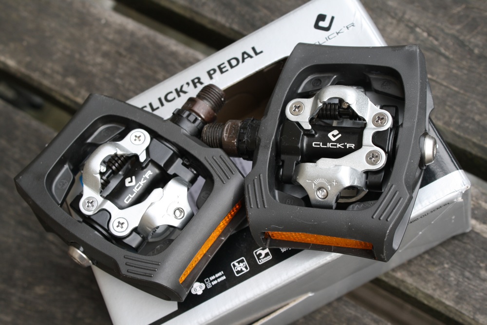 Shimano Click’R pedals 12