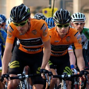 Halfords Tour Series Oxford Dean Windsor and Scott Thwaites (© Simon MacMichael)