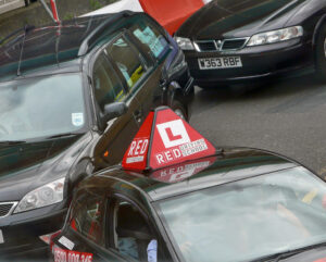 Learner driver – pic credit David J Morgan, Flickr Creative Commons
