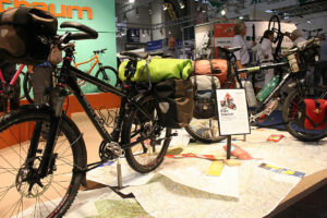 Velotraum bikes on stand
