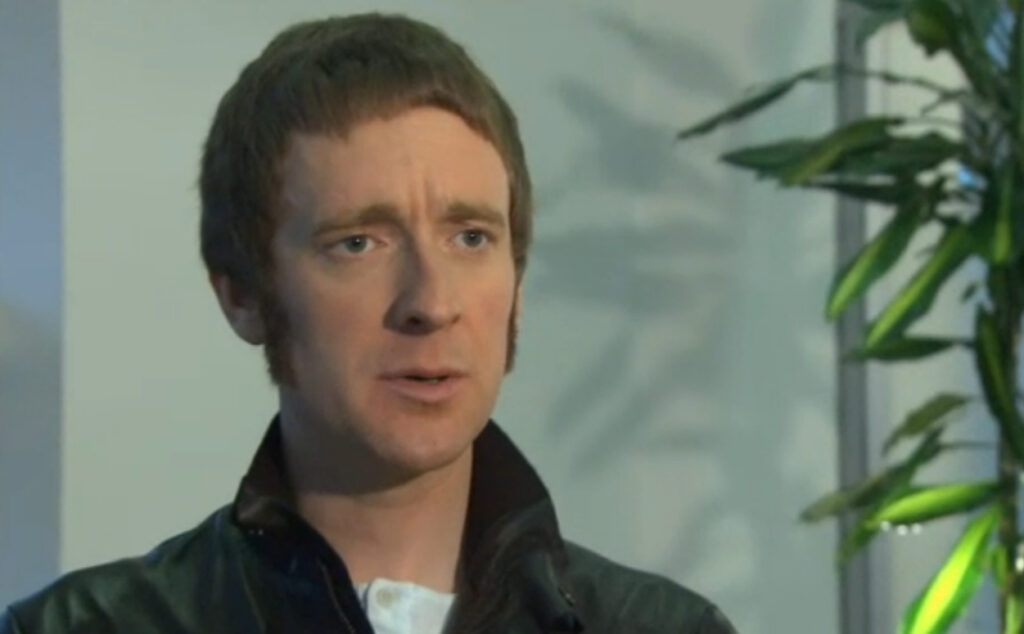 Bradley Wiggins on Sky News still