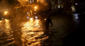 Casey Neistat Hurricane Sandy YouTube still
