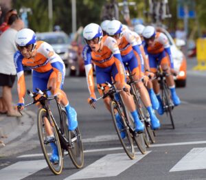 Rabobank in Vuelta 2012 TTT (copyright Unipublic:Graham Watson)