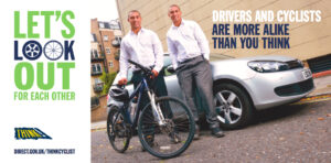 Think Cyclist poster