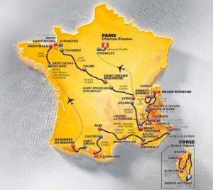 Tour de France route 2013