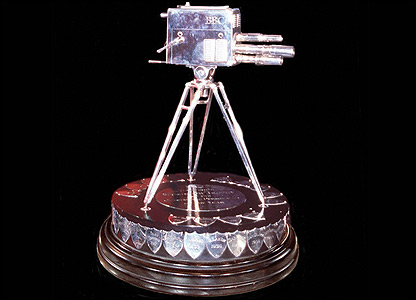 BBC SPOTY trophy (picture credit BBC)