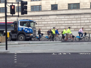 Blackfriars Bridge – pic credit Cyclists In The City