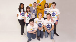 Children in Need 2012 Rickshaw Challenge team