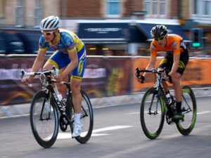 Halfords Tour Series Marcel Six and Dean Windsor (© Simon MacMichael)