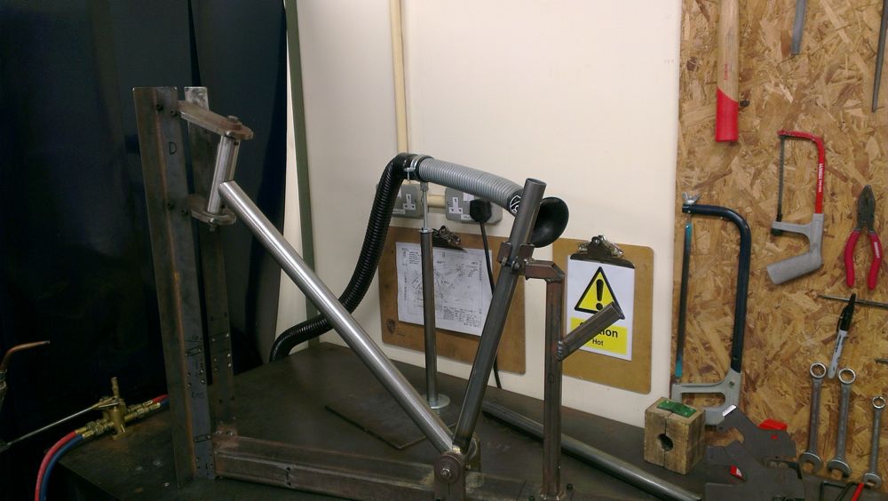 TBA day 2 – putting the frame together