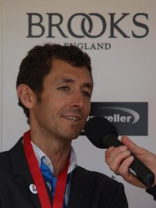 Roberto Heras after winning the 2009 Brompton World Championship