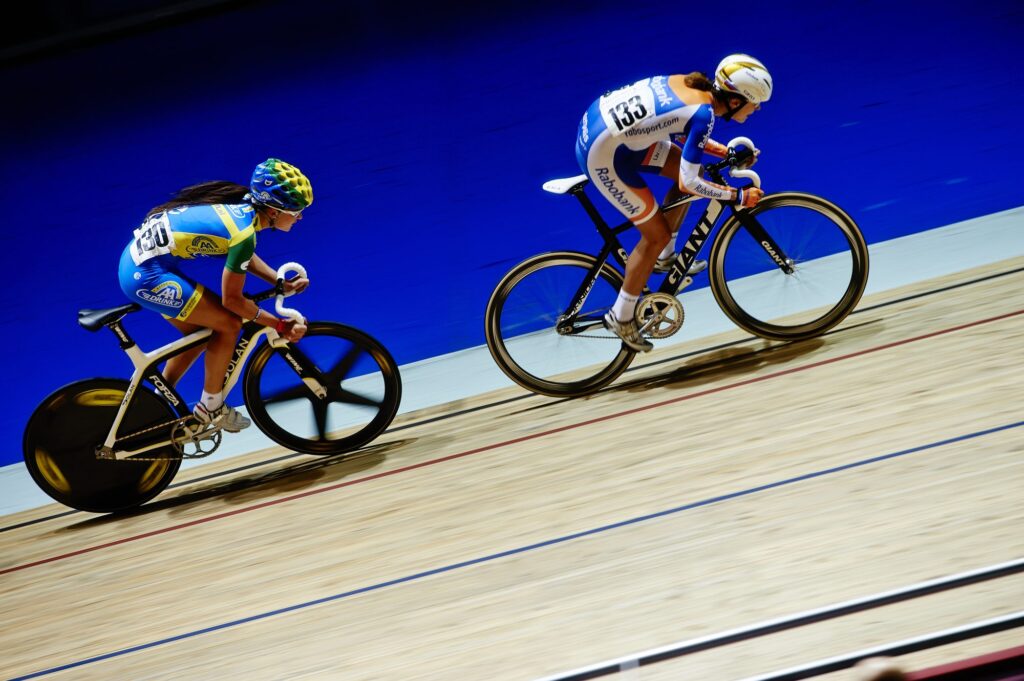 Marianne Vos and Lizzie Armitstead