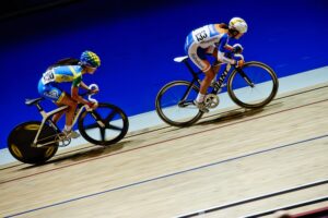 Marianne Vos and Lizzie Armitstead