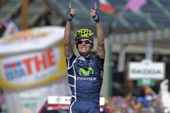 Vasil Kiryienka wins Giro 201 S20 (picture RCS Sport : Gian Mattia D’Alberto : Lapresse)