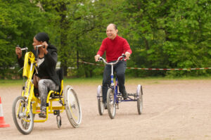 Wheels for Wellbeing handcycle and trike
