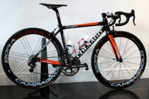 Colnago C59 dressed in Campagnolo C59 for Team Honda Wiggle